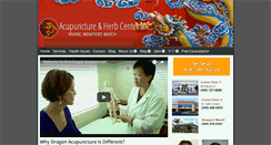 Desktop Screenshot of dragonacu.com